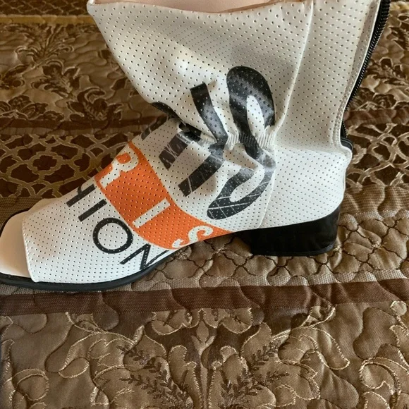 Ankle bootie peep toe sandals - Picture 4 of 4